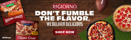 Fall football + hot DiGiorno = game day done right. Who’s ready for kickoff (and pizza)?