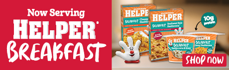 Helper Breakfast Hash Browns are now serving up comfort, flavor, and convenience all in one skillet.  Shop now!